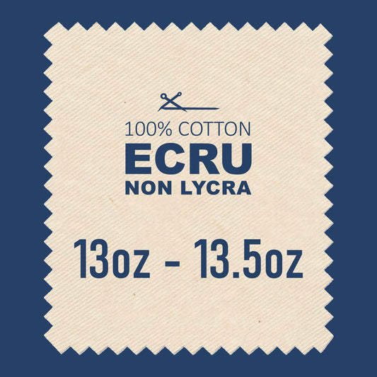 ECRU NON LYCRA - 69* Width / 13oz to 13.5oz